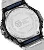 Close-up of the back of a G-Shock watch, showing the case back with various inscriptions and markings. Produktbild-Vorschau