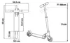 Disney Frozen Ii Tretroller Silber  Silber One Size Produktbild-Vorschau 6