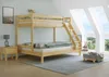 Doppel-Etagenbett 140x200 und 90x200 Erwachsenen-Stockbett Produktbild-Vorschau 1