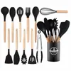OKWISH 12-teiliges Silikon Küchenutensilien Set mit Produktbild-Vorschau 1