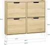 Maßangaben des SoBuy Schuhschranks FSR100-N: 90x100x36 cm (HxBxT) Náhľad obrázku produktu