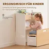 AIYAPLAY Kindertisch mit Sitzbank 5-in-1 Kindersitzgruppe Produktbild-Vorschau 6