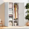 UnboxG Kleiderschrank Set Aufbewahrungsschrank Faltbar Produktbild-Vorschau 1