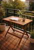 DEGAMO Gartentisch Balkontisch Klapptisch BAHIA 90x60cm, Produktbild-Vorschau 2