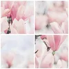 Gerahmtes Poster - Schwarzer Rahmen - Magnolie Blumen Rosa Produktbild-Vorschau 9