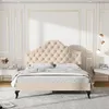 A bedroom scene with a bed as the central focus. Produktbild-Vorschau