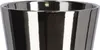 A close-up view of a shiny, silver ceramic pot. Anteprima dell’immagine prodotto