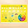 stabiles Vinyl Tischset - Formen, Farben und Körper Kinder Produktbild-Vorschau 4