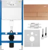 Stelaż zestaw podtynkowy K011A-Q do mis WC z przyciskiem T Podgląd zdjęcia produktu 1