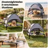 Cuccia per cani KOMFOTTEU con tettoia, letto rialzato per Anteprima dell’immagine prodotto 8