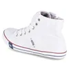 Mustang Damen Canvas High Top Sneaker Weiß Produktbild-Vorschau 14