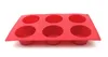 6er Silikon-Muffin-Backform, Rot Produktbild-Vorschau 7