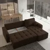 Masseno Ecksofa VOLIRA mit Schlaffunktion L-Form, Sofa mit Produktbild-Vorschau 3