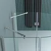 doporro Cabine de Douche Ronde 90x90cm Transparent Paroi de Voir les images du produit 4
