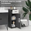 kleankin Badezimmerschrank Beistellschrank mit Schublade, Produktbild-Vorschau 5
