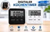 2x Digitaler Wecker Küchenuhr Kurzzeitmesser Eieruhr Timer Produktbild-Vorschau 1