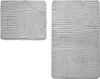 WC-set Elegance - Set van 2 badmatten, antislip en Productafbeelding-voorbeeld 1