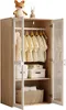 Merax Armoire pour enfants, 2 portes en verre acrylique, Voir les images du produit 7