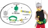 Chaks - Asterix Kostümzubehör, offizielles Set für Kinder, Produktbild-Vorschau 8