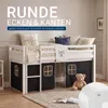 Hoogslaper met matras 90x200 cm, kinderbed, ladder, hout, Productafbeelding-voorbeeld 11