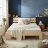 Homestyle4u Holzbett 180x200 Doppelbett mit 2 Matratze mit Produktbild-Vorschau 5