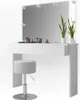 Schminktisch Vicco Azur Weiß 120 cm mit LED Beleuchtung und Produktbild-Vorschau 7
