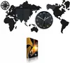 ModernClock, wanduhr groß, Weltkarte Uhr, wanduhr 80cm, Produktbild-Vorschau 1