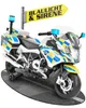 HECHT Kinder Motorrad | BMW R1200RT Polizei | bis 6km/h | Produktbild-Vorschau 1