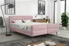 Polsterbett Doppelbett CREMONA 180x200cm Komplettset Stoff Produktbild-Vorschau 1