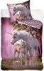 Baumwollbettwäsche 140x200 Einhorn Produktbild-Vorschau 1