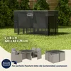 Kingsleeve® Abdeckung Gartenmöbel 125x63x74cm Wasserdicht Produktbild-Vorschau 2