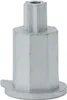 A product shot of a metal fitting. Produktbild-Vorschau