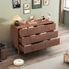 INONEFT Kommode met 6 lades, gemaakt van riet, 100x34x73 Productafbeelding-voorbeeld 2