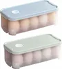 Eierbox Für Kühlschrank 2er-Set, Kunststoff Mit Deckel, Produktbild-Vorschau 1