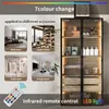 OKWISH Armoire De Salle De Bain Avec Éclairage LED - Meuble Voir les images du produit 6