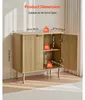SucceBuy Sideboard Küchenschrank mit 2 Ablageflächen, Produktbild-Vorschau 3