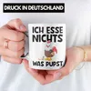 Trendation - Veganer Tasse Geschenk Ich Esse Nichts Was Produktbild-Vorschau 2