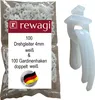 rewagi 100 Drehgleiter & 100 Gardinenhaken doppelt weiß für Produktbild-Vorschau 1