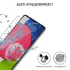 A close-up of a smartphone screen protector with water splashes, highlighting its features. Produktbild-Vorschau