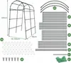 Metalowa Pergola Ogrodowa Solidne Wsparcie Dla Roślin Podgląd zdjęcia produktu 2