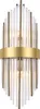Toolight Wandlamp APP1761-1W Brush Gold Productafbeelding-voorbeeld 1