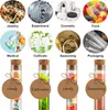 30er Reagenzgl?ser Kunststoff Transparent Mit Korken Produktbild-Vorschau 3