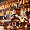 Auto-Whiskykaraffe, Vintage-Auto-Glaskaraffe, Dekoration Produktbild-Vorschau 7