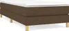 vidaXL Boxspring rám postele tmavě hnědý 80x200 cm látka Náhled obrázku produktu 1