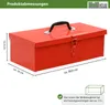 Werkzeugkiste 38 x 16 x 12,5 cm ca. 7,5 L verschließbares Produktbild-Vorschau 3