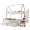 Merax Etagenbett 90x200cm/140x200cm mit Rausfallschutz, Produktbild-Vorschau 9