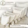 Naturlatex Flocken Kopfkissen Kuschelzeit in 40x60 cm - Produktbild-Vorschau 3