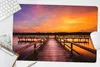 MuchoWow® Schreibtischunterlage Sonnenuntergang - Steg - Produktbild-Vorschau 5
