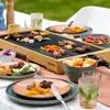 Tristar Bambus Grill BP-2641 2200 W 51 x 25,4 cm Produktbild-Vorschau 12