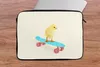 MuchoWow® Laptop Hülle 13 Zoll Küken - Gelb - Skateboard - Produktbild-Vorschau 5